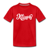 Illinois Toddler T-Shirt - Hand Lettered Illinois Toddler Tee - red