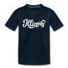 Illinois Toddler T-Shirt - Hand Lettered Illinois Toddler Tee - deep navy