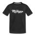Michigan Toddler T-Shirt - Hand Lettered Michigan Toddler Tee - black