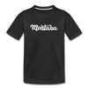 Montana Toddler T-Shirt - Hand Lettered Montana Toddler Tee - black