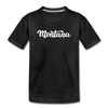 Montana Toddler T-Shirt - Hand Lettered Montana Toddler Tee - charcoal gray