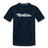 Montana Toddler T-Shirt - Hand Lettered Montana Toddler Tee - deep navy