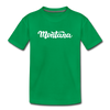 Montana Toddler T-Shirt - Hand Lettered Montana Toddler Tee - kelly green