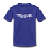 Minnesota Toddler T-Shirt - Hand Lettered Minnesota Toddler Tee - royal blue
