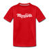 Minnesota Toddler T-Shirt - Hand Lettered Minnesota Toddler Tee - red