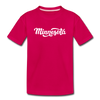 Minnesota Toddler T-Shirt - Hand Lettered Minnesota Toddler Tee - dark pink