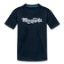 Minnesota Toddler T-Shirt - Hand Lettered Minnesota Toddler Tee - deep navy