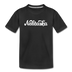 Nebraska Toddler T-Shirt - Hand Lettered Nebraska Toddler Tee - black