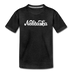 Nebraska Toddler T-Shirt - Hand Lettered Nebraska Toddler Tee - charcoal gray
