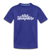 New Hampshire Toddler T-Shirt - Hand Lettered New Hampshire Toddler Tee - royal blue