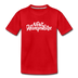 New Hampshire Toddler T-Shirt - Hand Lettered New Hampshire Toddler Tee - red