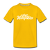 New Hampshire Toddler T-Shirt - Hand Lettered New Hampshire Toddler Tee - sun yellow
