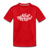 New Mexico Toddler T-Shirt - Hand Lettered New Mexico Toddler Tee - red