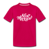 New Mexico Toddler T-Shirt - Hand Lettered New Mexico Toddler Tee - dark pink
