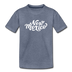 New Mexico Toddler T-Shirt - Hand Lettered New Mexico Toddler Tee - heather blue