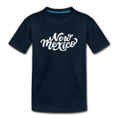 New Mexico Toddler T-Shirt - Hand Lettered New Mexico Toddler Tee - deep navy