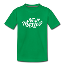 New Mexico Toddler T-Shirt - Hand Lettered New Mexico Toddler Tee - kelly green