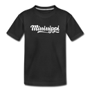 Mississippi Toddler T-Shirt - Hand Lettered Mississippi Toddler Tee - black
