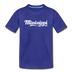 Mississippi Toddler T-Shirt - Hand Lettered Mississippi Toddler Tee - royal blue