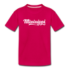 Mississippi Toddler T-Shirt - Hand Lettered Mississippi Toddler Tee