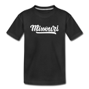Missouri Toddler T-Shirt - Hand Lettered Missouri Toddler Tee - black