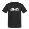 Nevada Toddler T-Shirt - Hand Lettered Nevada Toddler Tee - black