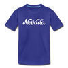 Nevada Toddler T-Shirt - Hand Lettered Nevada Toddler Tee - royal blue