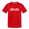 Nevada Toddler T-Shirt - Hand Lettered Nevada Toddler Tee - red