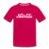 Nevada Toddler T-Shirt - Hand Lettered Nevada Toddler Tee - dark pink