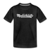 Massachusetts Toddler T-Shirt - Hand Lettered Massachusetts Toddler Tee - charcoal gray