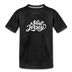 New Jersey Toddler T-Shirt - Hand Lettered New Jersey Toddler Tee - charcoal gray