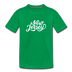 New Jersey Toddler T-Shirt - Hand Lettered New Jersey Toddler Tee - kelly green