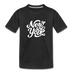 New York Toddler T-Shirt - Hand Lettered New York Toddler Tee - black