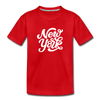 New York Toddler T-Shirt - Hand Lettered New York Toddler Tee