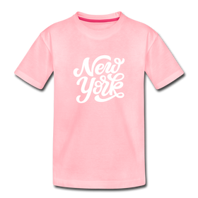 New York Toddler T-Shirt - Hand Lettered New York Toddler Tee