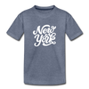 New York Toddler T-Shirt - Hand Lettered New York Toddler Tee