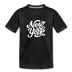 New York Toddler T-Shirt - Hand Lettered New York Toddler Tee - charcoal gray