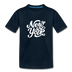 New York Toddler T-Shirt - Hand Lettered New York Toddler Tee - deep navy