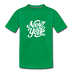 New York Toddler T-Shirt - Hand Lettered New York Toddler Tee - kelly green