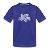 South Dakota Toddler T-Shirt - Hand Lettered South Dakota Toddler Tee - royal blue