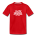 South Dakota Toddler T-Shirt - Hand Lettered South Dakota Toddler Tee - red