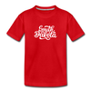 South Dakota Toddler T-Shirt - Hand Lettered South Dakota Toddler Tee - red