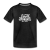 South Dakota Toddler T-Shirt - Hand Lettered South Dakota Toddler Tee - charcoal gray