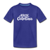 North Carolina Toddler T-Shirt - Hand Lettered North Carolina Toddler Tee - royal blue