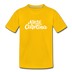 North Carolina Toddler T-Shirt - Hand Lettered North Carolina Toddler Tee - sun yellow