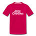 North Carolina Toddler T-Shirt - Hand Lettered North Carolina Toddler Tee - dark pink