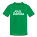North Carolina Toddler T-Shirt - Hand Lettered North Carolina Toddler Tee - kelly green
