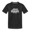 North Dakota Toddler T-Shirt - Hand Lettered North Dakota Toddler Tee - black
