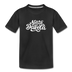 North Dakota Toddler T-Shirt - Hand Lettered North Dakota Toddler Tee - black