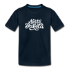 North Dakota Toddler T-Shirt - Hand Lettered North Dakota Toddler Tee - deep navy